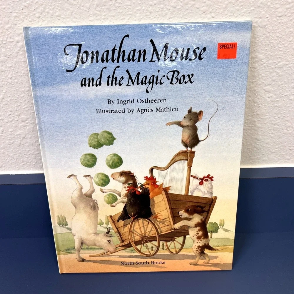 JONATHAN MOUSE AND THE MAGIC BOX By Ingrid Ostheeren & Agnes Mathieu - Hardcover